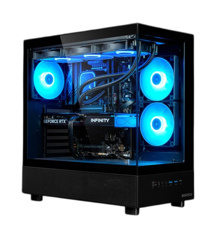 Ігровий комп'ютер CHERRY Black / Ryzen 7 7800X3D / RTX 5070